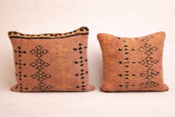 Clay Script cushion